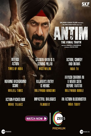 Antim (2021) WEB-DL Hindi Full Movie