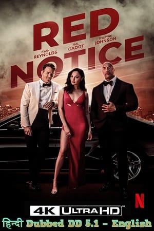 Red Notice – Netflix Original (2021) Dual Audio {Hindi-English}