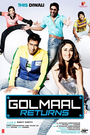 Golmaal Returns (2008) Hindi Full Movie